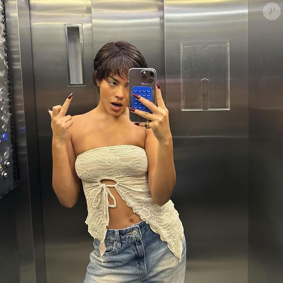 Cabelo curto de Bella Campos: atriz já mostrou ter estilo versátil nos fios