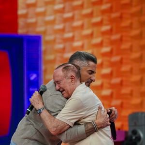 Marcos Mion foi acusado de egocentrismo por falar de si durante uma homenagem a Renato Aragão no ‘Caldeirão’