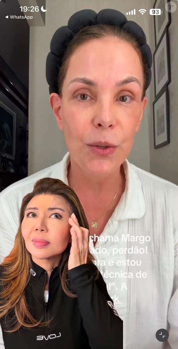 Carolina Ferraz elogiou a especialista Margot Yang e fez questão de destacar a confiança no trabalho da profissional: 'Ela é uma pessoa séria. Ela não é uma pessoa que sabe aplica golpe'