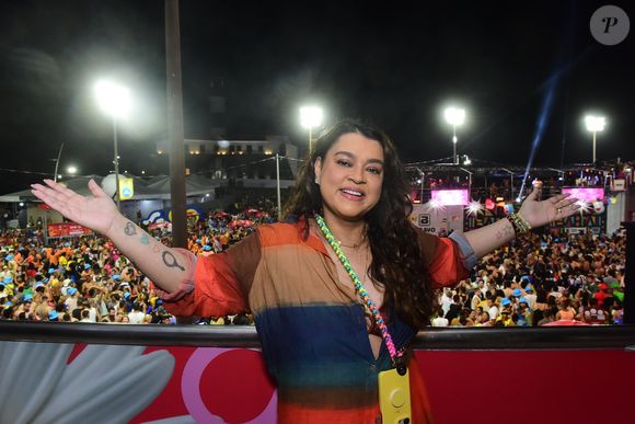 Preta Gil no carnaval de 2025 após deixar hospital no Rio, onde passou por cirurgia de quase 24h em dezembro de 2024