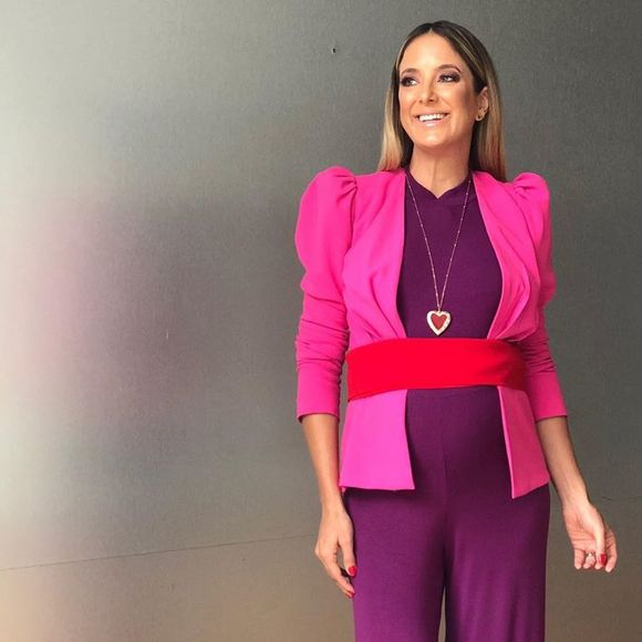Na gravidez de Manuella, Ticiane Pinheiro mostrou seu lado fashionista