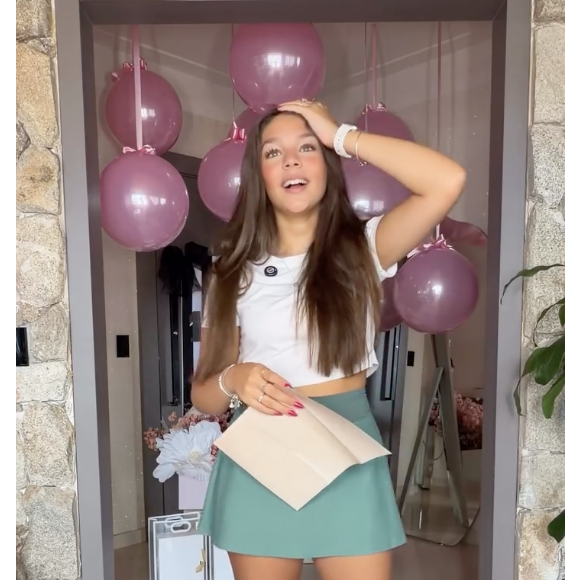 Maria Sophia leu a carta de Leonardo e se chocou com os presentes recebidos pelo avô