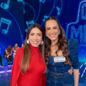 Silvia Abravanel esteve no 'Qual é a Música', no programa de Patrícia Abravanel, no último domingo (15)