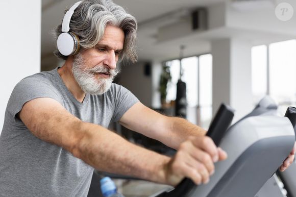 Apesar disso, também é importante fazer musculação. O especialista treina grupos distintos de músculos quatro vezes por semana