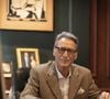Novela ‘Beleza Fatal’: Átila (Herson Capri), pai de Benjamin, é conhecido por ser o cirurgião plástico das celebridades