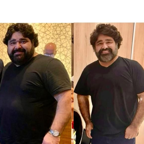 'A luta continua': após perder 52 kg, Fabiano diz que ainda não chegou ao peso ideal, mas celebra evolução