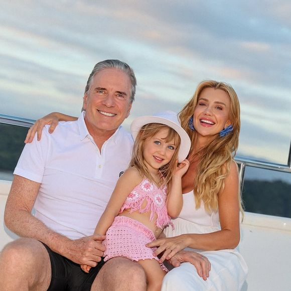 Ana Paula Siebert e Roberto Justus são pais de Vicky, de 4 anos