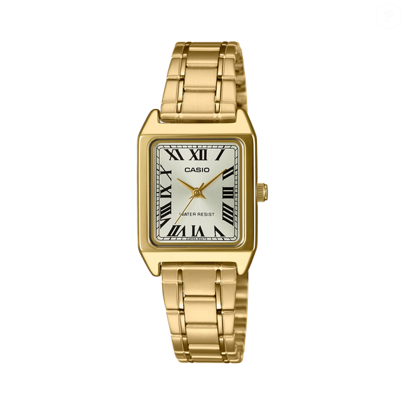 Enquanto o Cartier Tank Française custa mais de R$ 185 mil, versão da Casio aposta no mesmo visual por menos de R$ 400