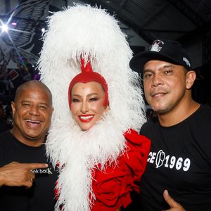 Sabrina Sato se encontrou com Marcelinho Carioca no ensaio da Gaviões da Fiel para o carnaval 2025