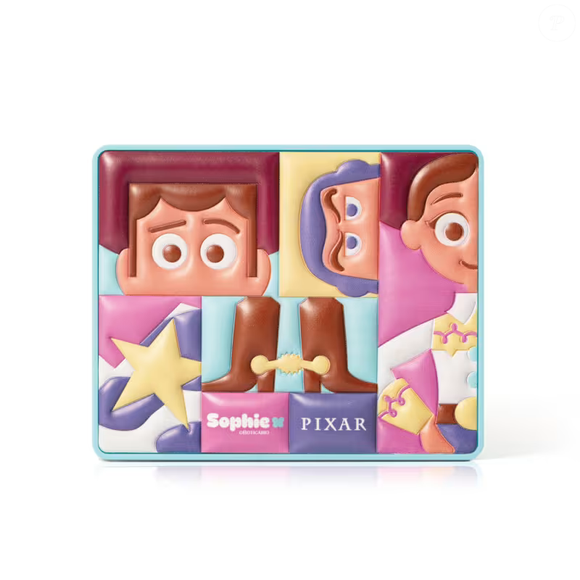 Se a criança adora brincar de maquiagem, a Paleta Memórias Felizes chama atenção pela variedade. Ela é desmontável e reúne sombras, blushes e iluminadores em uma única embalagem inspirada no universo de 'Toy Story'