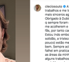 Mensagem interpretada como despedida de Clécio Souto causa comoção e acende alerta entre amigos, familiares e admiradores