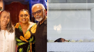 Estende-se infinito: Gilberto Gil chega com a mãe de Preta Gil ao velório da cantora; Drão vê a morte de um filho pela segunda vez