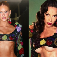 Barriga chapada e muito brilho: Marina Ruy Barbosa abre o Carnaval 2026 com look artesanal já usado por Sabrina Sato; veja fotos