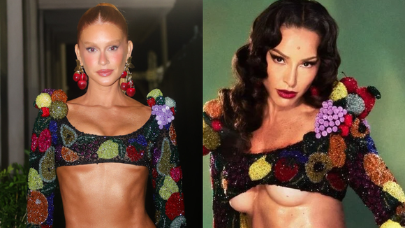 Barriga chapada e muito brilho: Marina Ruy Barbosa abre o Carnaval 2026 com look artesanal já usado por Sabrina Sato; veja fotos