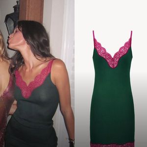 Bruna Marquezine usou vestido de renda da YSL avaliado em R$ 12.540, segundo o perfil Bruna Marquezine Closet