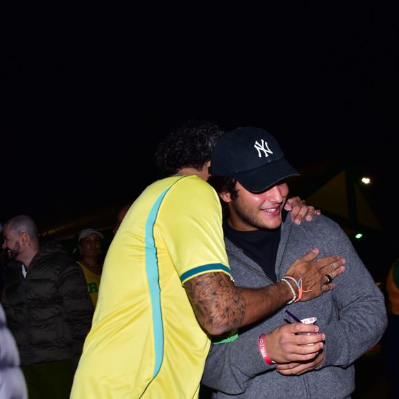 Tiago Maia, empresário e affair de Ivete Sangalo, aparece em momento de interação com Marcelo durante evento esportivo