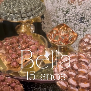 Doces finos foram servidos na festa de debutante da filha de Kaká e Carol Celico