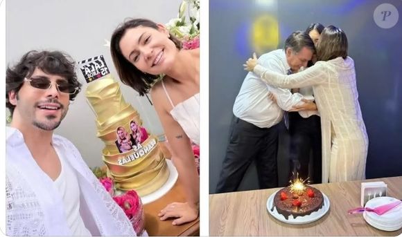 Enquanto a defesa de bolsonaro dizia ao STF que a comemoração seria 'simples e reservada', o tema 'As Branquelas' e o bolo luxuoso roubaram a cena