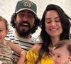 Thaila Ayala revela como abuso na infância impacta criação da filha com Renato Góes, o Ivan de 'Vale Tudo': 'Não quero no colo do avô'
