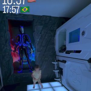 O quarto que será de Maria Alice tem como tema o filme 'Star Wars'