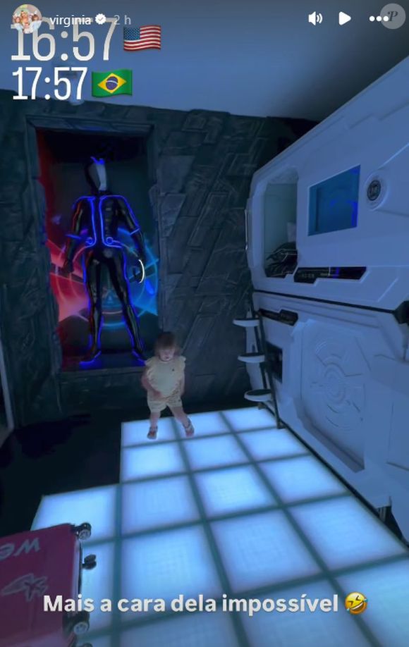O quarto que será de Maria Alice tem como tema o filme 'Star Wars'