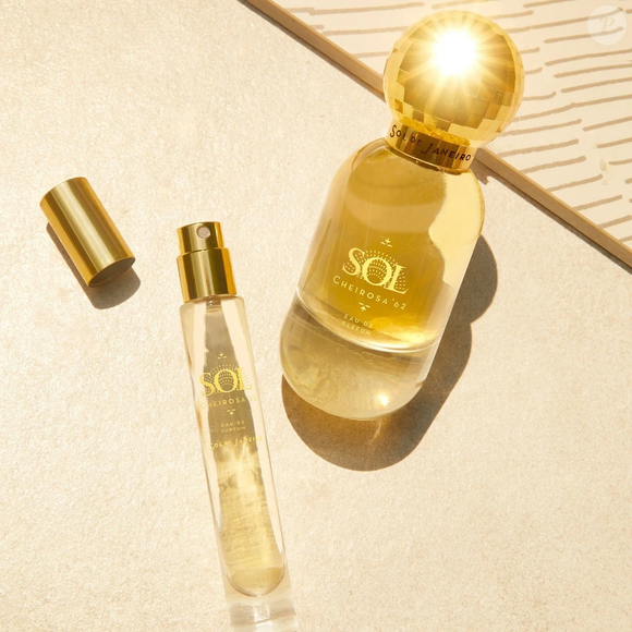 Com perfil Oriental Baunilha, o Sol Cheirosa ‘62 tem fixação moderada, rastro cativante e está disponível nos tamanhos de 50ml e 8ml