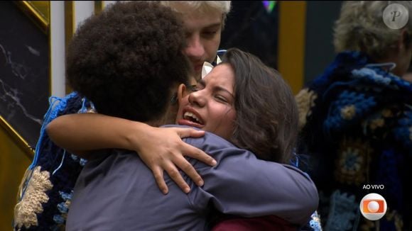 Milena se emocionou com discurso de Tadeu Schmidt para Gabi no 'BBB 26'