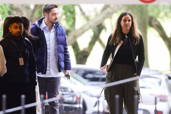 João Silva chegou acompanhado da mãe, Luciana Cardoso