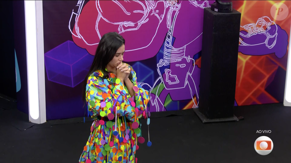 Na sala secreta, Chaiany e Jordana participaram do Duelo de Risco