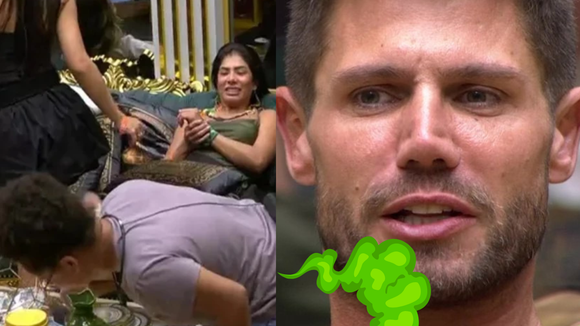 Guerra de pum no 'BBB 26'? 48 horas após levar de 'Tia' Milena, Jonas protagoniza novo 'ataque' de gás - e sobra para Breno!