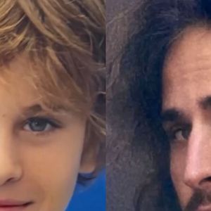 Além do poema, Carolina Dieckmann reuniu fotos antigas e recentes de Davi em um vídeo