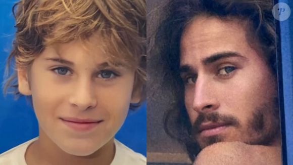 Além do poema, Carolina Dieckmann reuniu fotos antigas e recentes de Davi em um vídeo