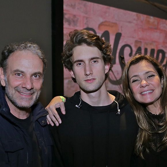 Felipe Ricca é filho de Adriana Esteves com Marco Ricca