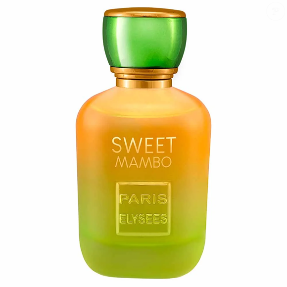 O uso estratégico de perfumes tropicais e gourmand, como o Sweet Mambo (Paris Elysees), ajuda a criar uma experiência olfativa envolvente e moderna