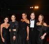 Natal de preto: Renata Abravanel, Silvia Abravanel, Fabiana Justus e Rafaella Justus na festa da decoradora Andrea Guimarães