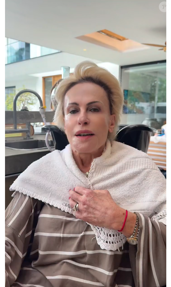 Ana Maria Braga mudou seu visual para a próxima temporada do reality show 'Chef de Alto Nível'