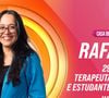 Rafaella deixa o 'BBB 26' com R$ 50 mil, prêmio anunciado durante o anúncio da dinâmica feito por Tadeu Schmidt