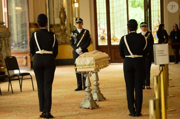 O velório de Benito Di Paula, morto aos 84 anos por câncer de próstata, está sendo realizado no Theatro Municipal de São Paulo
