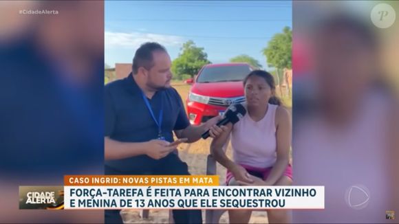 Ingrid Vitória segue desaparecida; mãe foi amarrada e largada em estrada por sequestrador da filha