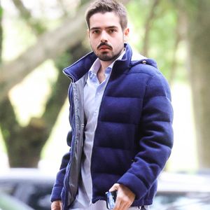 João Silva estava visivelmente emocionado no velório de Anne-Marie