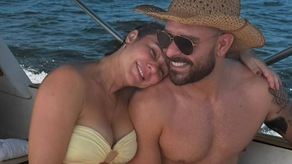 Esqueceu o Ivan, Heleninha? Paolla Oliveira surge coladinha com Diogo Nogueira em momento romântico da vida real e web reage: 'Casal perfeito'