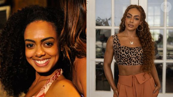 Antes e depois de Dandara Mariana: na esquerda, a atriz participava de 'Malhação'. Hoje em 'Os Donos do Jogo', também viu o tempo envelhecer como vinho