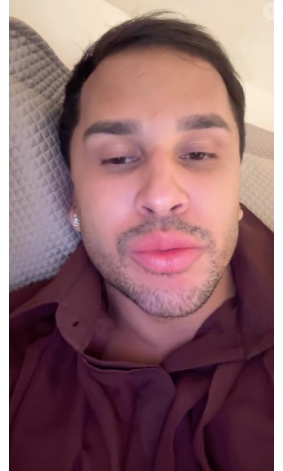 Uma semana depois da separação, Lucas Guimarães se pronunciou oficialmente em vídeo publicados no Instagram