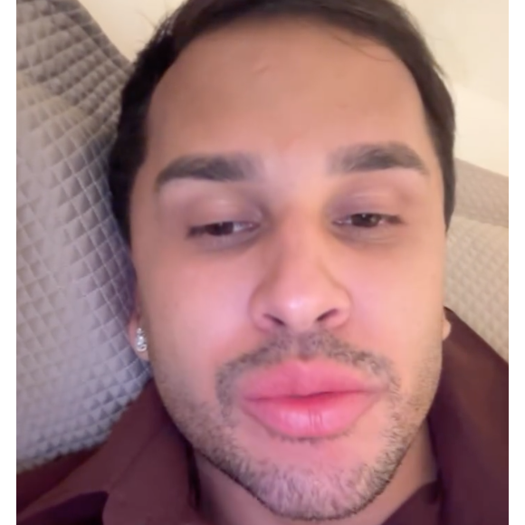 Uma semana depois da separação, Lucas Guimarães se pronunciou oficialmente em vídeo publicados no Instagram