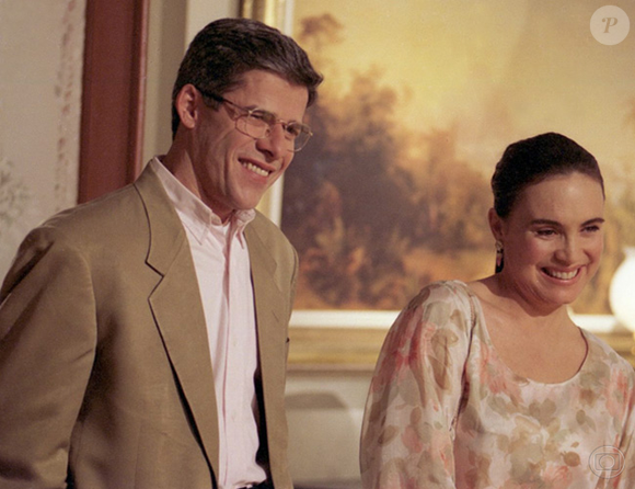 'História de Amor': Regina Duarte e José Mayer eram o par Helena e Carlos Alberto