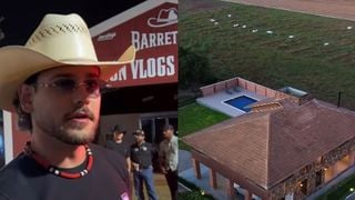 Casa com 500m² e 4 quartos, celeiro de 400m², usina solar de 12kW e nem é uma fazenda: o rancho milionário do suposto affair de Ana Castela, Cesar Rincon; expulso da Festa do Peão de Barretos após confusão tem propriedade de luxo em SC