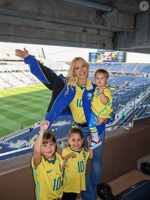 Virgínia Fonseca leva os filhos constantemente para a Espanha, onde viaja para estar com o namorado, Vini Jr.