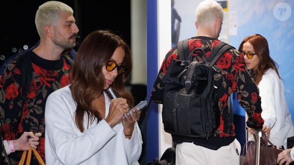 A fila andou! Após admitir 'nenhuma saudade do ex', Anitta surge com novo namorado em aeroporto; veja fotos