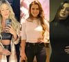 1º lugar - Francine Piaia; 2º lugar - Talira Manñes; 3º lugar - Rayanne Morais; 4º lugar - Gretchen; 5º lugar - Ana Paula Marquez