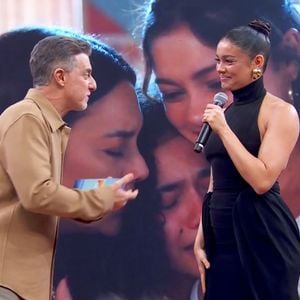 Luciano Huck se retratou com Sophie Charlotte no 'Domingão'